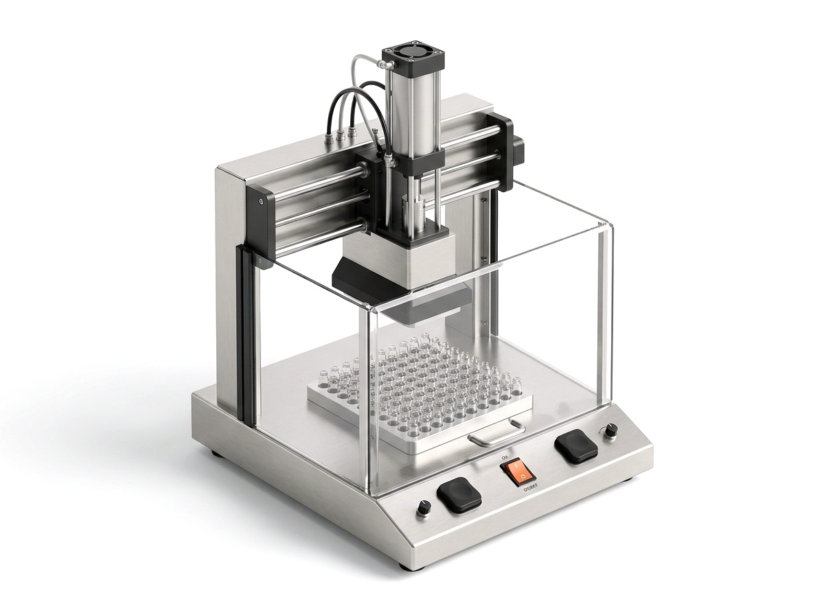 Four-Column Pneumatic Platen Tray Vape Capping Press
