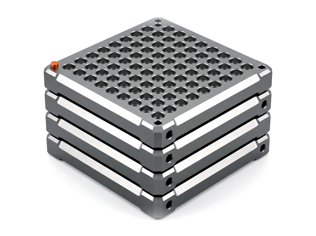 Custom 100-Cavity CNC Trays